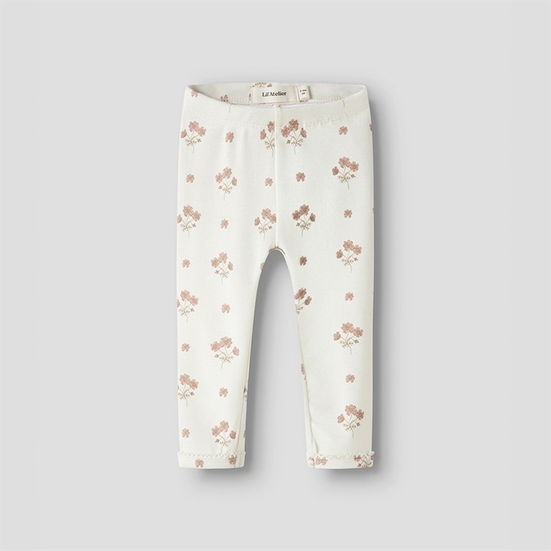 Lil' Atelier Legging Layo Fille Coconut Milk
