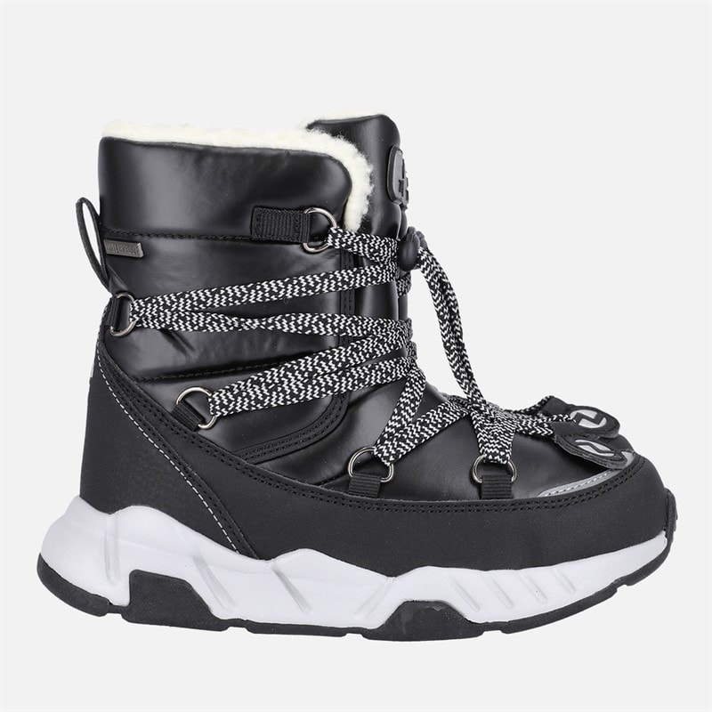 Zig Zag Kinder Ponugra wasserdichte Stiefel 1001 Black