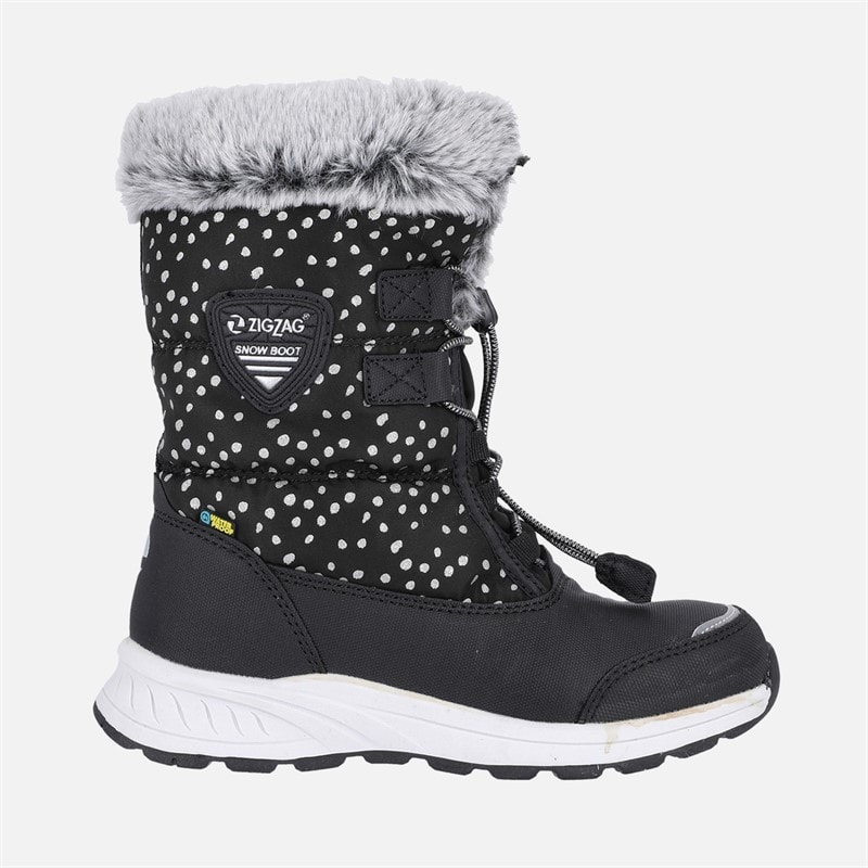 Zig Zag Kinderen Wesend Waterdichte V2 Laarzen 1001 Black