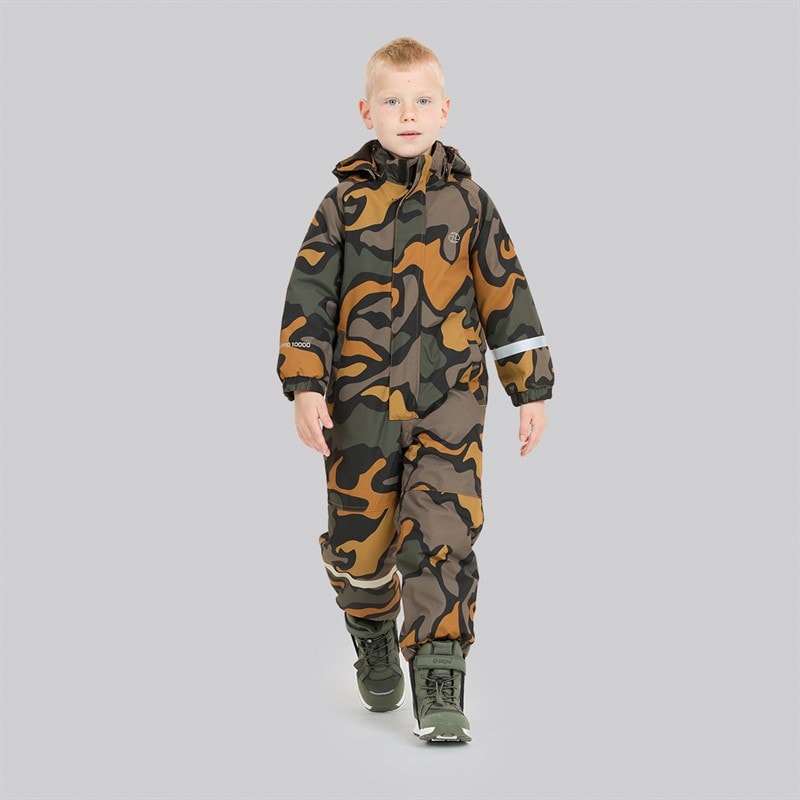 Zig Zag Jongens Toren Print Waterdicht 10.000 MM Sneeuwpak 5037 Rubber