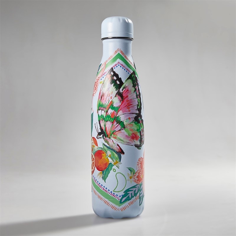 Chillys Butelka tropikalna 500 ml kolor Szkicownik motylkowy