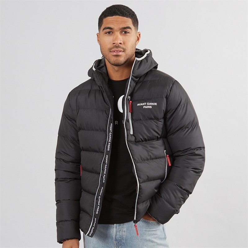 Avant Garde Man Thor Puffer Jack Black