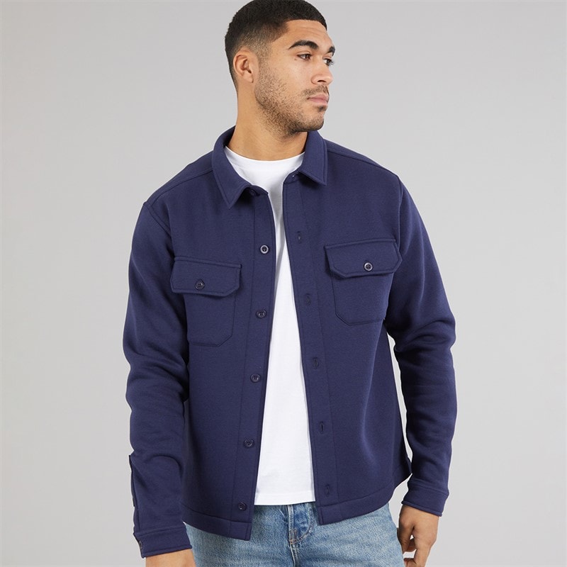 Avant Garde Heren Oakley Shacket Navy