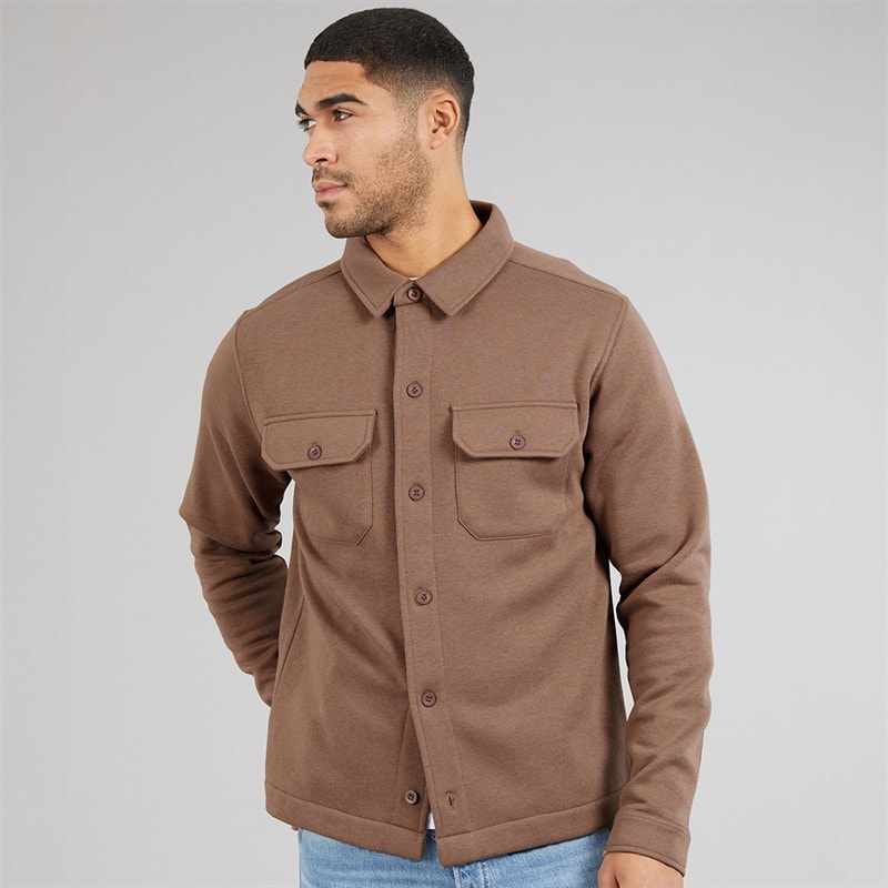 Avant Garde Heren Oakley Shacket Mink