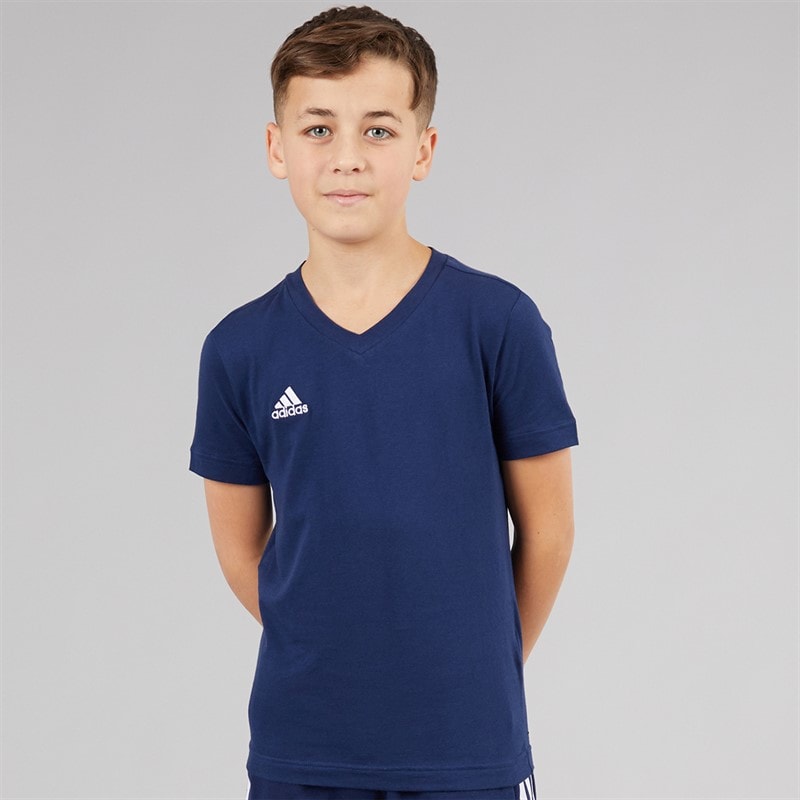 adidas Junior Entrada 22 T Shirt Team Navy Blue