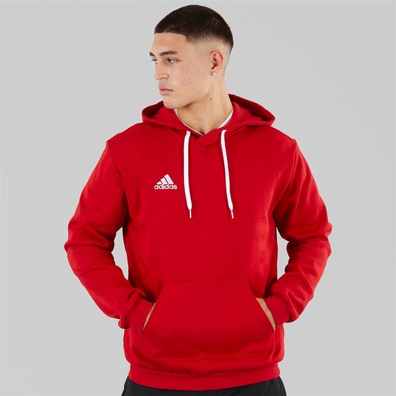 adidas Herren Entrada 22 Pullover Sweat Hoodie Team Power Red
