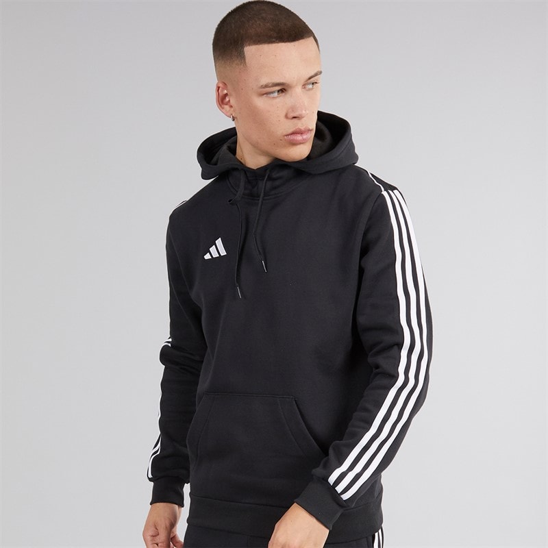adidas Heren Tiro 23 League Pullover Sweater Hoodie Zwart