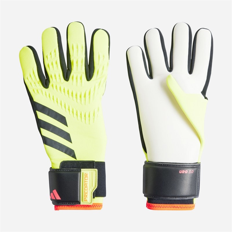 adidas Gants de gardien de but Predator League Homme Solar Yellow/Noir/Solar Red