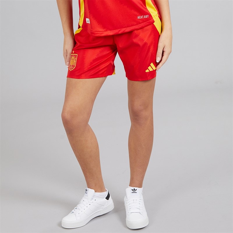 adidas Shorts authentiques domicile FEF Espagne Femme 24/25 Femme Better Scarlet
