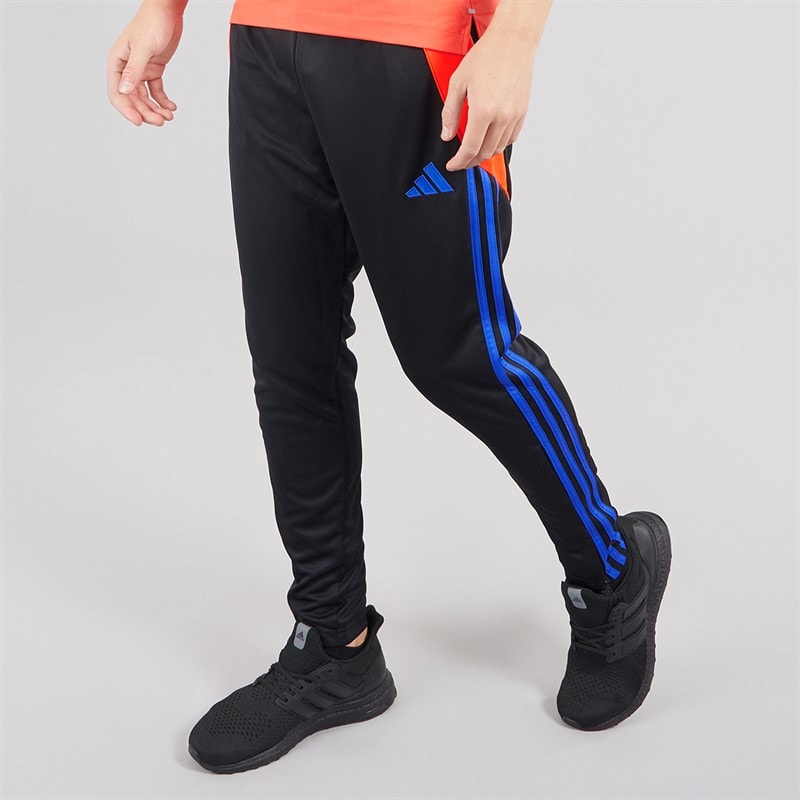 adidas Heren Tiro 24 Trainingsbroek Zwart/Solar Red/Lucid Blue