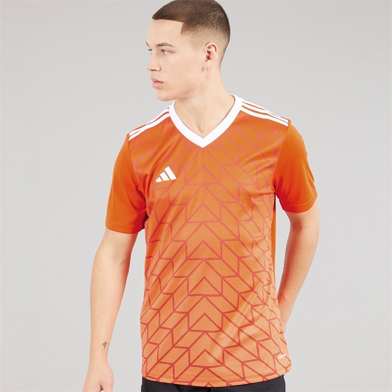 adidas Herren Team Icon 23 T Shirt Team Orange