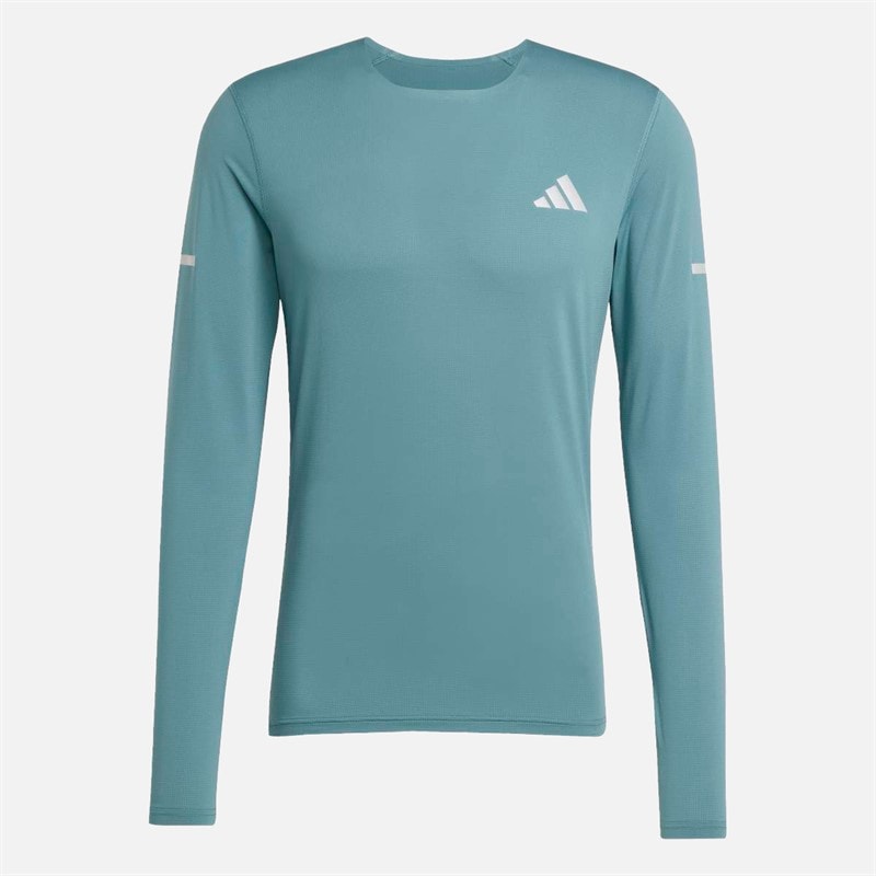 adidas Heren Adi365 Climacool+ Running Lange Mouw Top Preloved Teal