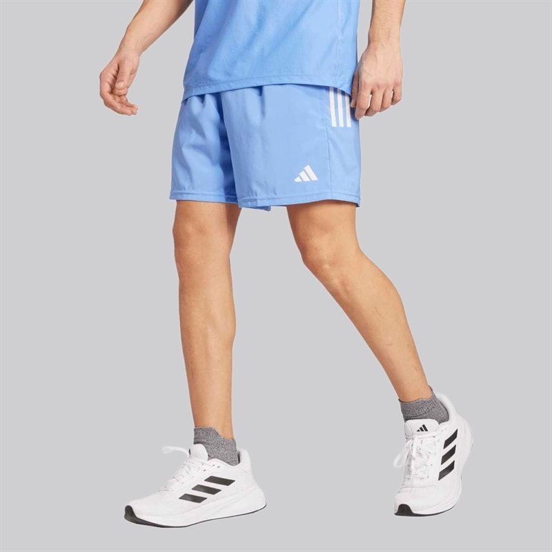 adidas Heren Own The Run Hardloopbroek Blue Fushion