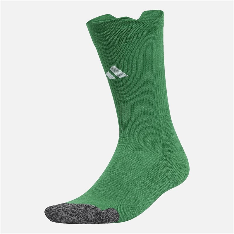 adidas Heren Fußball Crew Performance Gepolsterte Socken Team Green/Wit