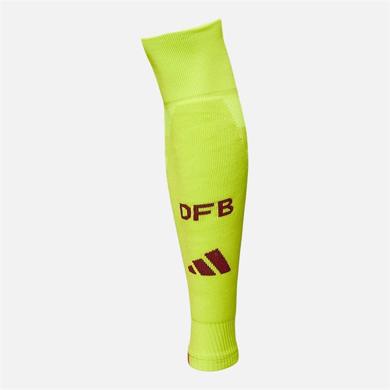 adidas Chaussettes authentiques extérieur DFB Deutschland 2025 Homme Semi Solar Yellow