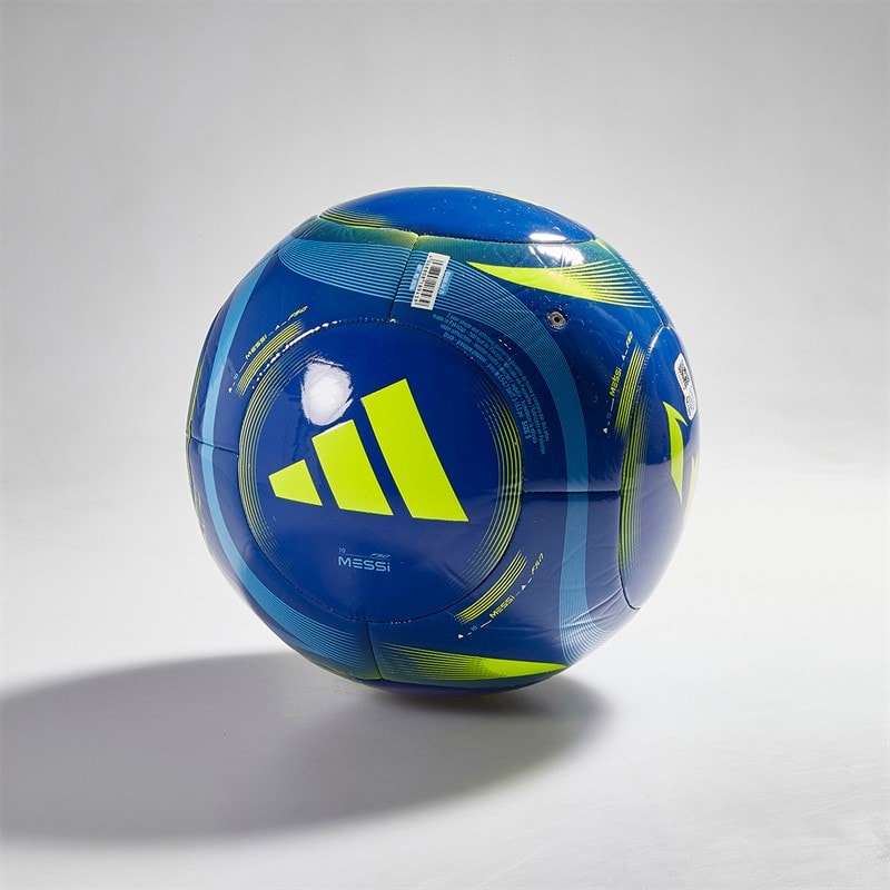 adidas Homme Messi Club Entraînement Football Royal Blue/Semi Blue Burst/Solar Yellow