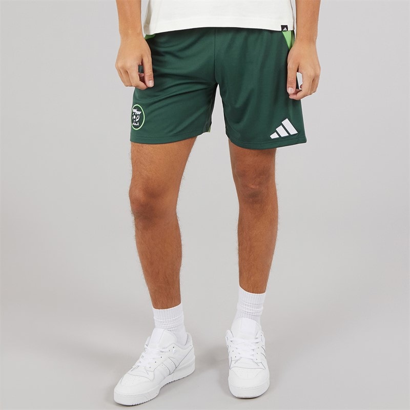adidas Shorts FAF Algérie extérieur Homme Mineral Green