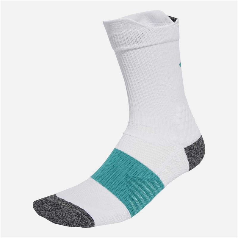 adidas Runxboost Laufsocken Weiß/Pure Teal