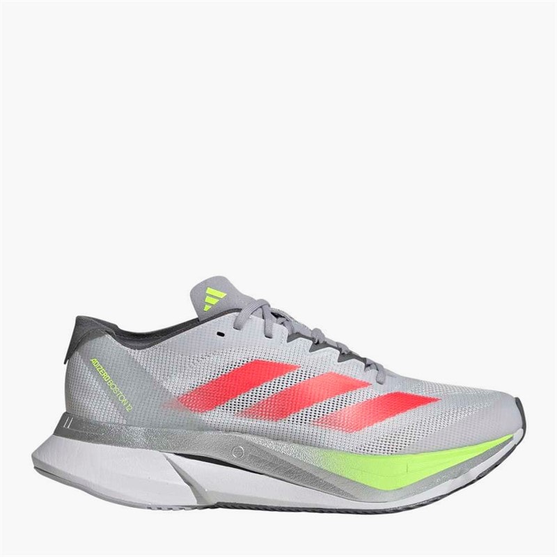 adidas Damen Adizero Boston 12 Lightstrike Pro Neutrale Laufschuhe Dash Grey/Lucid Red/Lucid Lemon