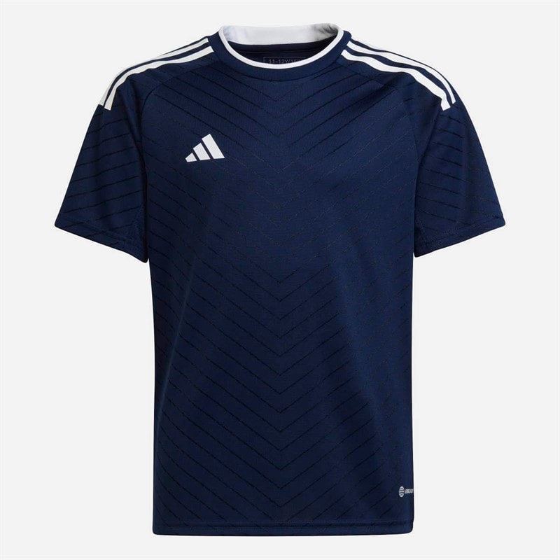 adidas Junior Junge Campeon 23 T Shirt Team Navy Blue
