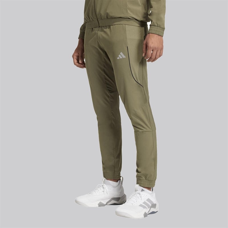 adidas Pantalons de piste technologiques Homme Olive Strata