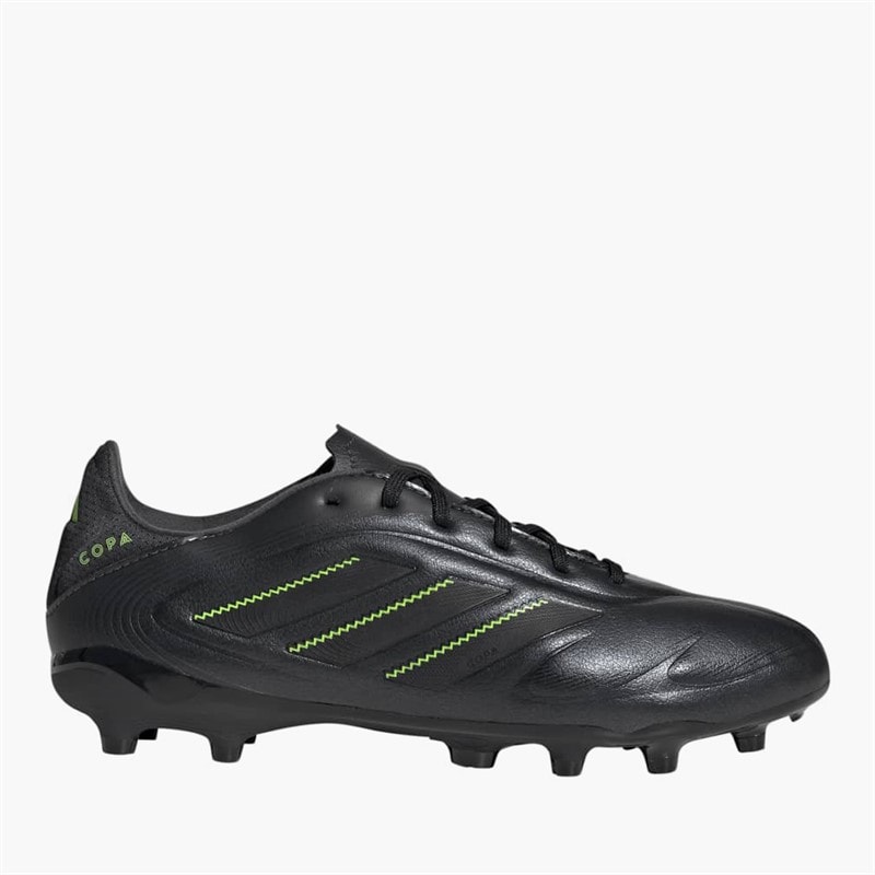 adidas Junior Copa Pure 3 League Electric Stealth Pack FG/MG Fußballschuhe Core Black/Dgh Solid Grey/Lucid Lemon