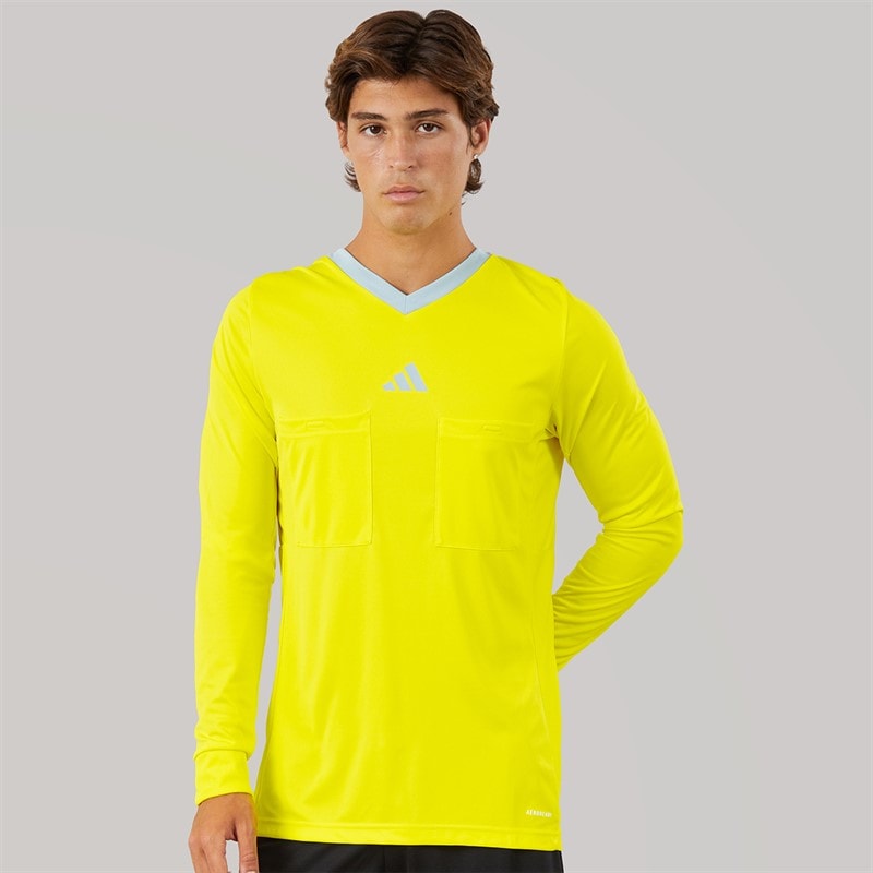 adidas Maillot à manches longues Homme Referee 22 Bright Yellow