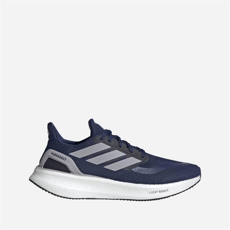 adidas Herren Pureboost 5 Neutrale Laufschuhe Dark Blue/Glory Grey/Core Black