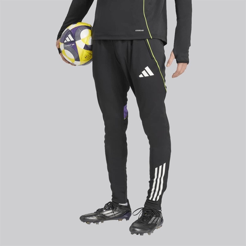 adidas Heren Tiro 25 Competitie Trainingsbroek Zwart/Purple Rush