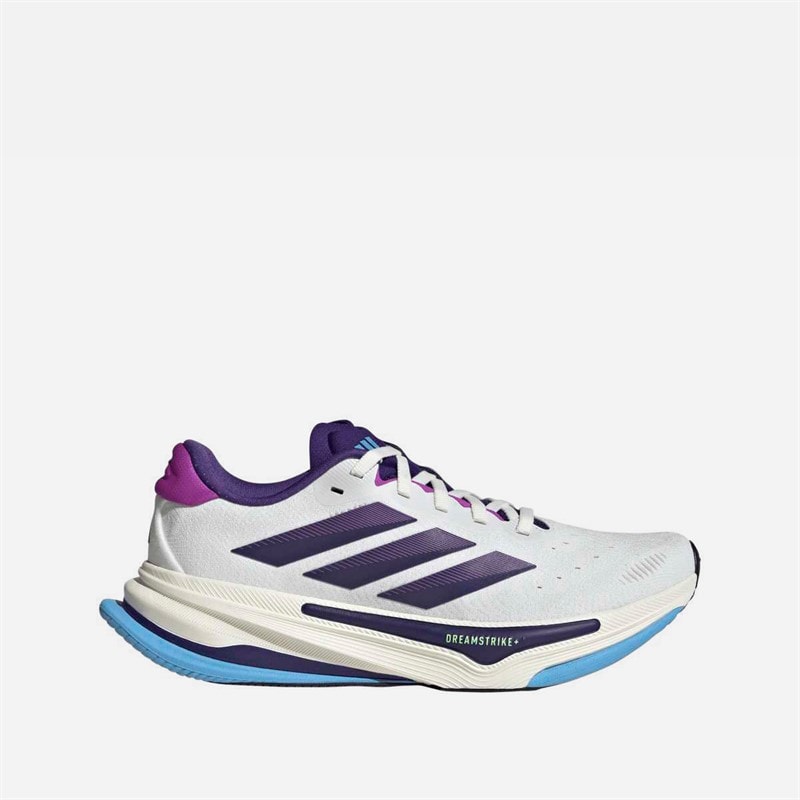 adidas Damen Supernova Prima 2 Neutrale Laufschuhe Cloud White/Collegiate Purple/Semi Blue Burst