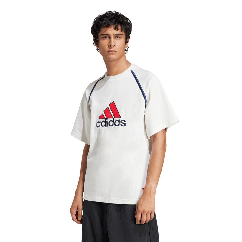 adidas Originals Heren Badge Van Sport T-Shirt Cloud White