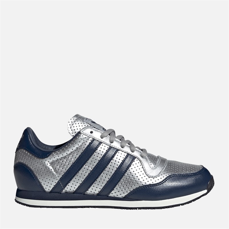 adidas Originals Heren Galaxt OG Sneakers Silver Metallic/Night Indigo/Off White
