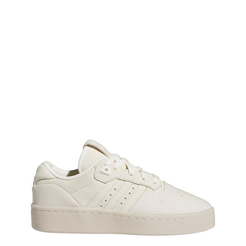 adidas Originals Dames Rivalry Low Lux Sneakers Cream White/Cream White/Alumina
