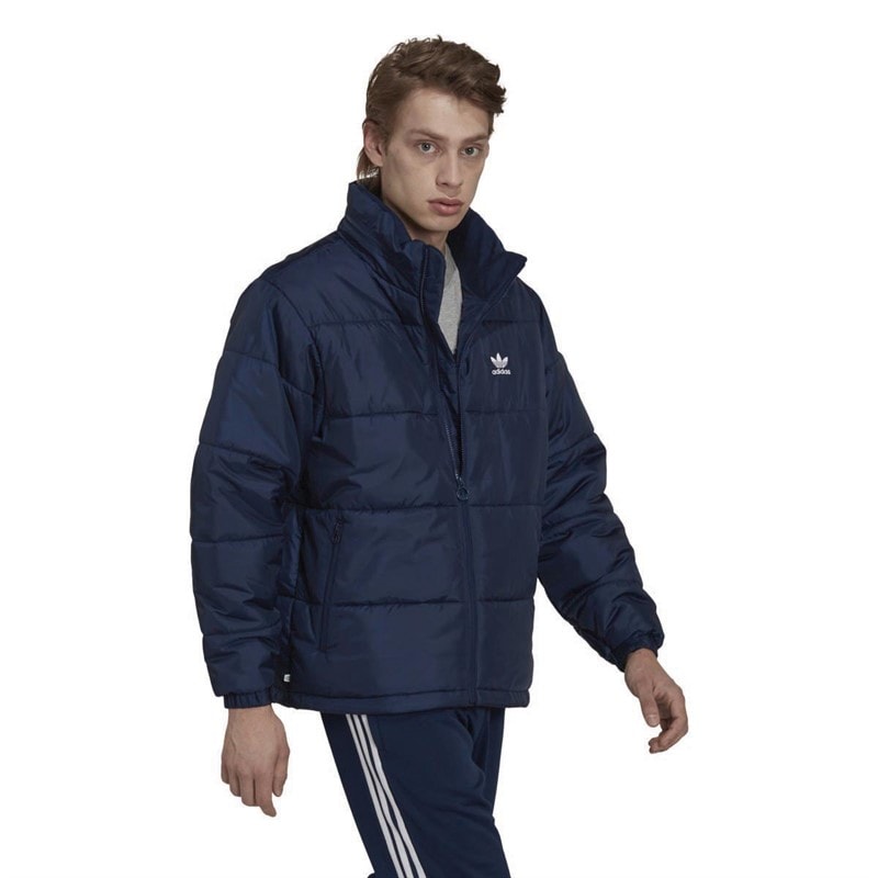 adidas Originals Heren Essentials Pufferjas Blauw