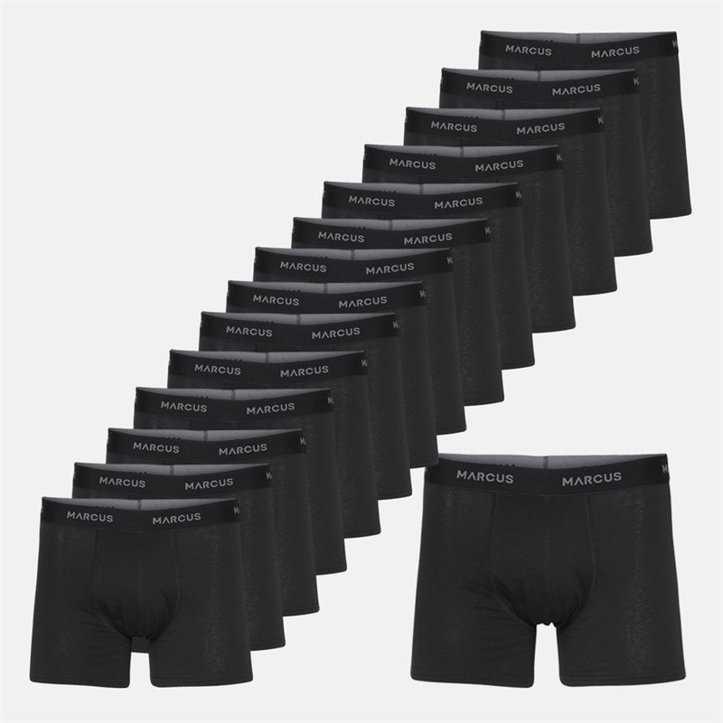 Marcus Heren 15 Pack Roxy Boxers Zwart