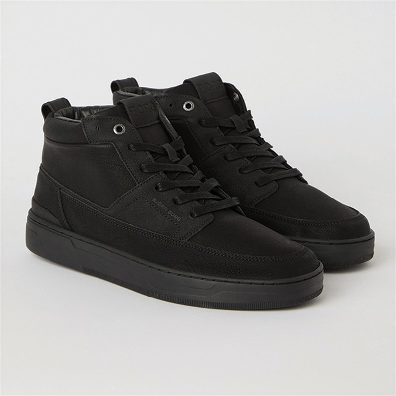BJORN BORG Heren Game Mid T1050 Sneakers Zwart
