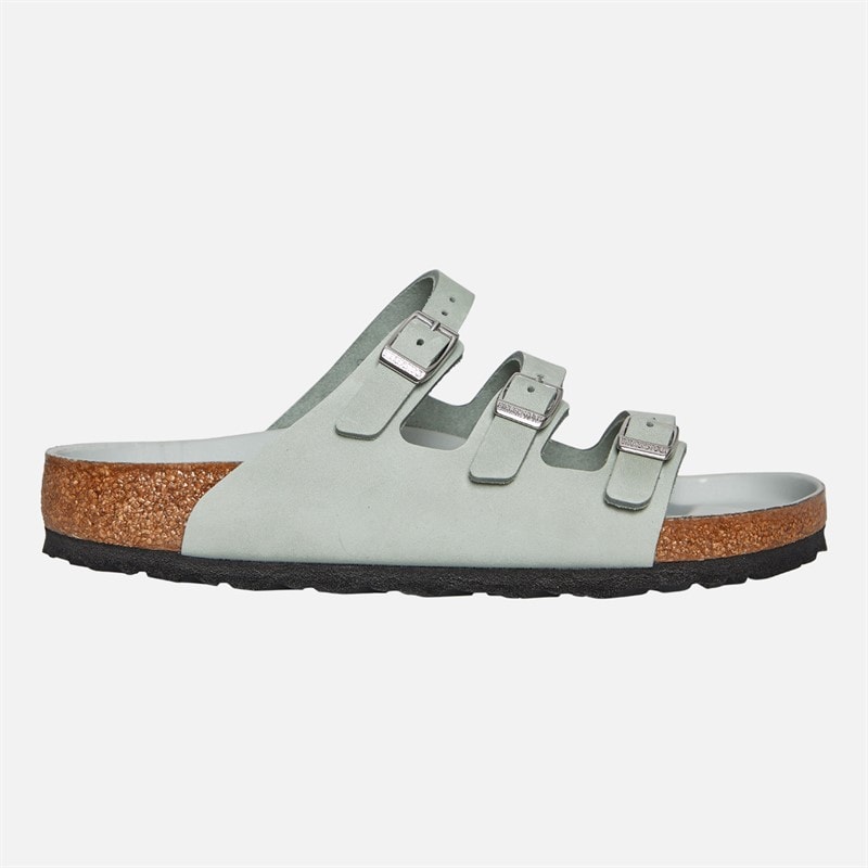 Birkenstock Dames Florida Triple Band Sandalen Pure Sage