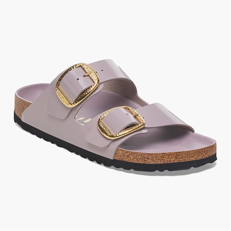 Birkenstock Dames Arizona Dubbele Gesp Sandalen Faded Purple
