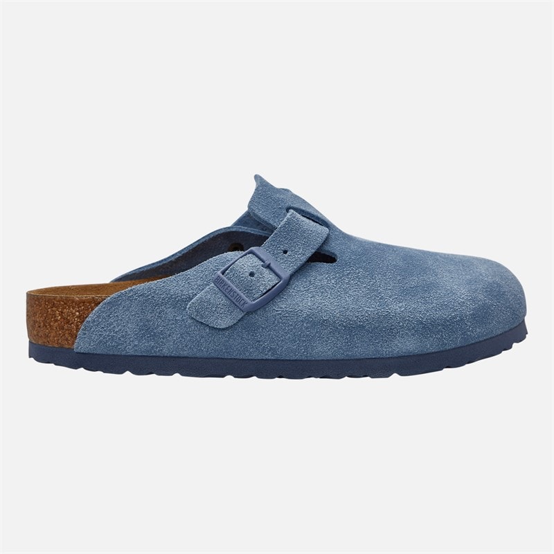Birkenstock Dames Boston Clogs Elemental Blue