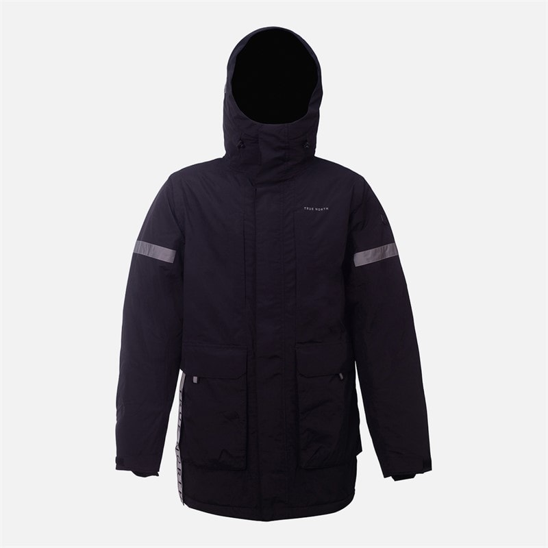 True North Heren Parka Zwart