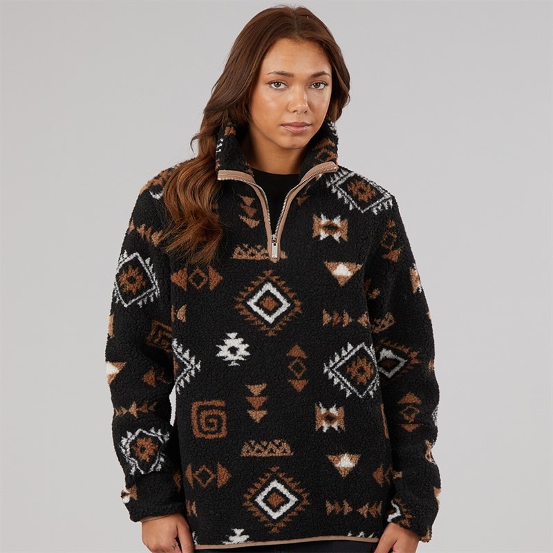 True North Damen Kimmi Fleece Black Comb