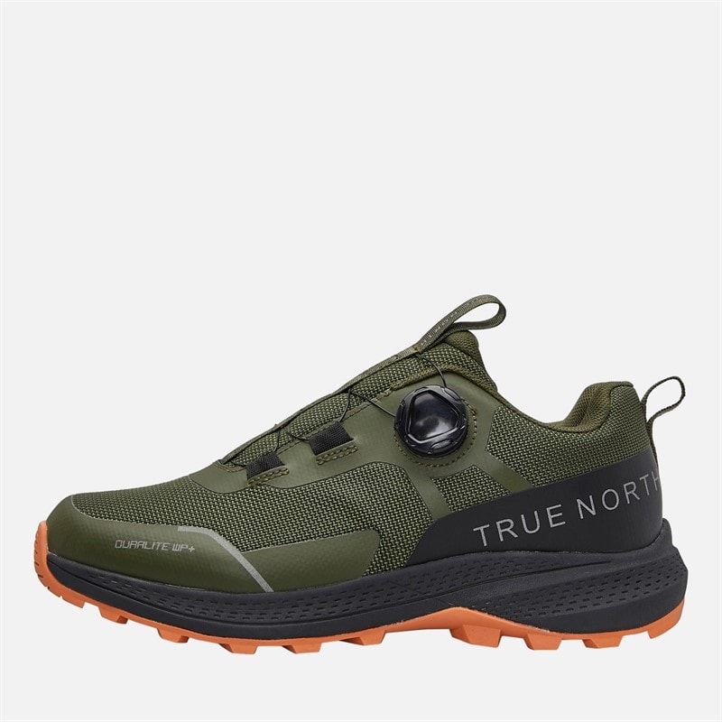 True North Buty z niską cholewką wodoodporne Quick Trek kolor Zielony