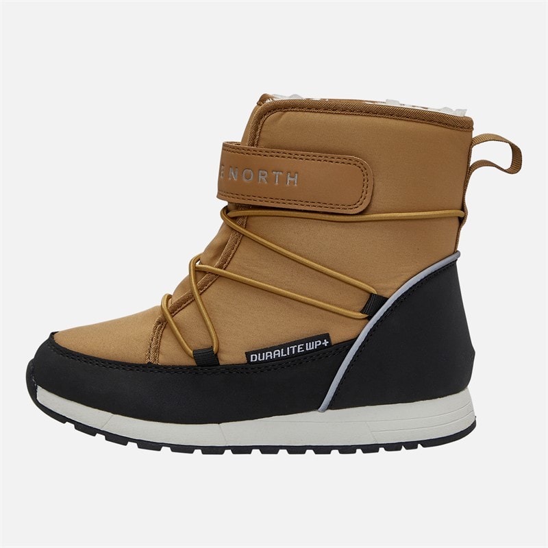True North Kinder wasserdichte verschneite Tag Stiefel Braun