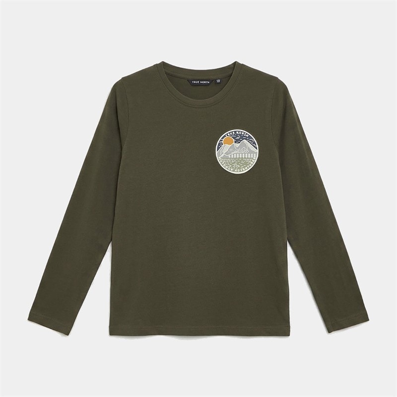 True North T-shirt manches longues Enfant pin