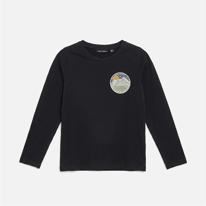 True North T-shirt manches longues Enfant Noir
