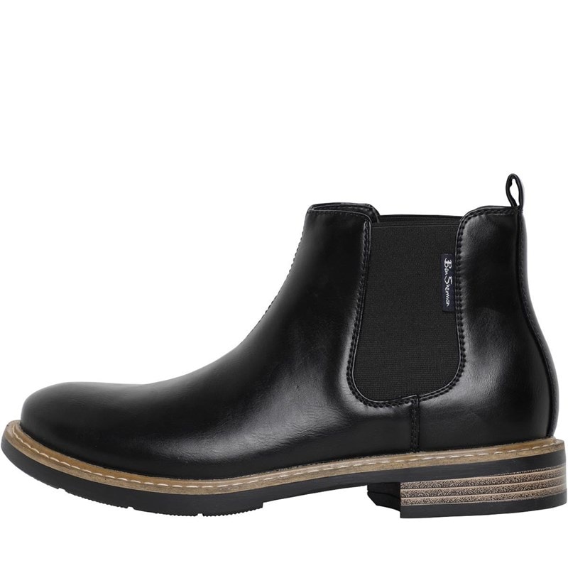 Ben Sherman Heren Tribute Chelsea Schoenen Zwart