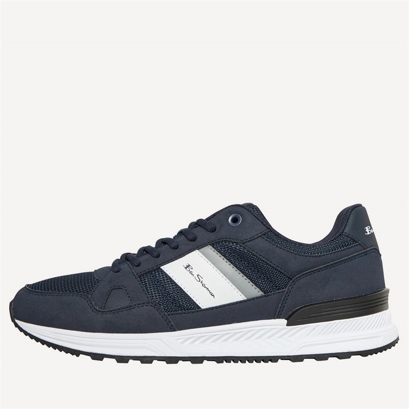 Ben Sherman Heren Fowler Sneakers Marineblauw