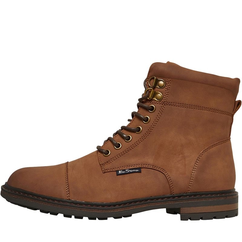 Ben Sherman Herenschoenen Bonneville Brogue Caramel