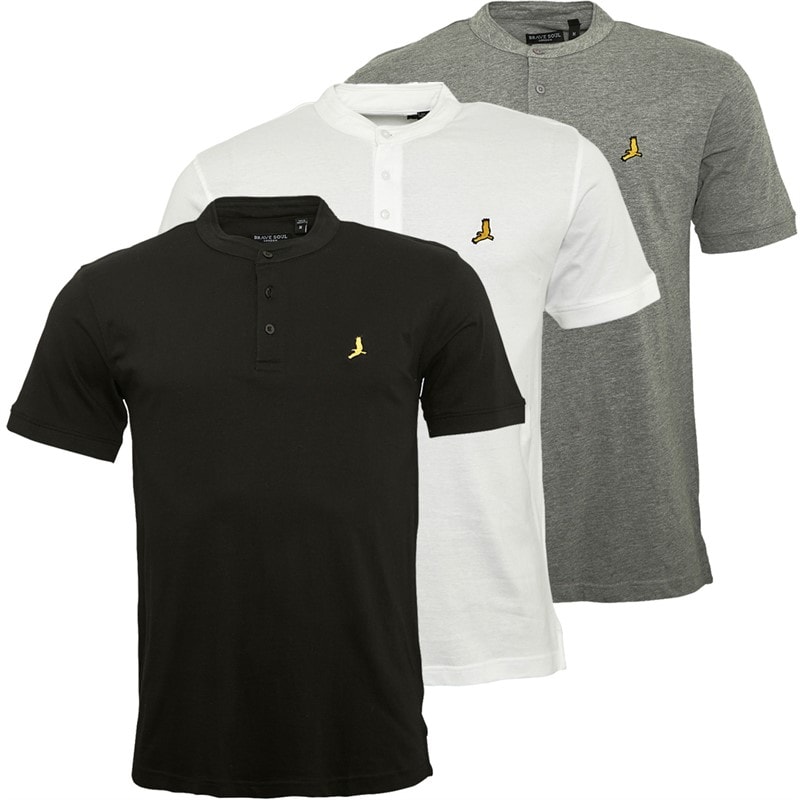 Brave Soul Polos à manches courtes Akari Homme Multicolore