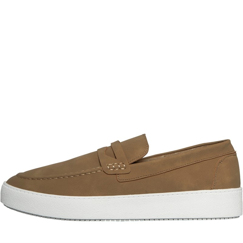 Brave Soul Heren Lissabon Loafers Woestijn Taupe